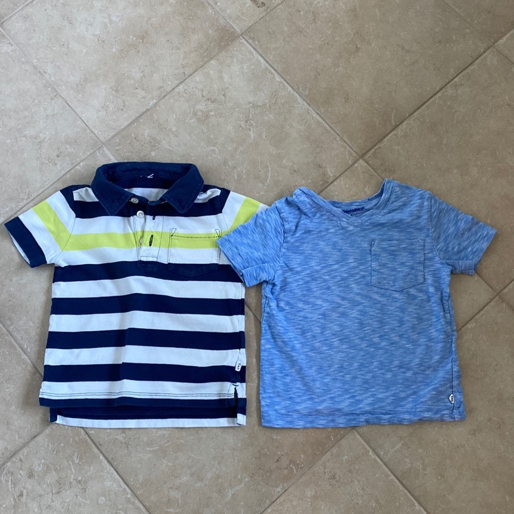 Set of 2 t-shirts for boys size 2T